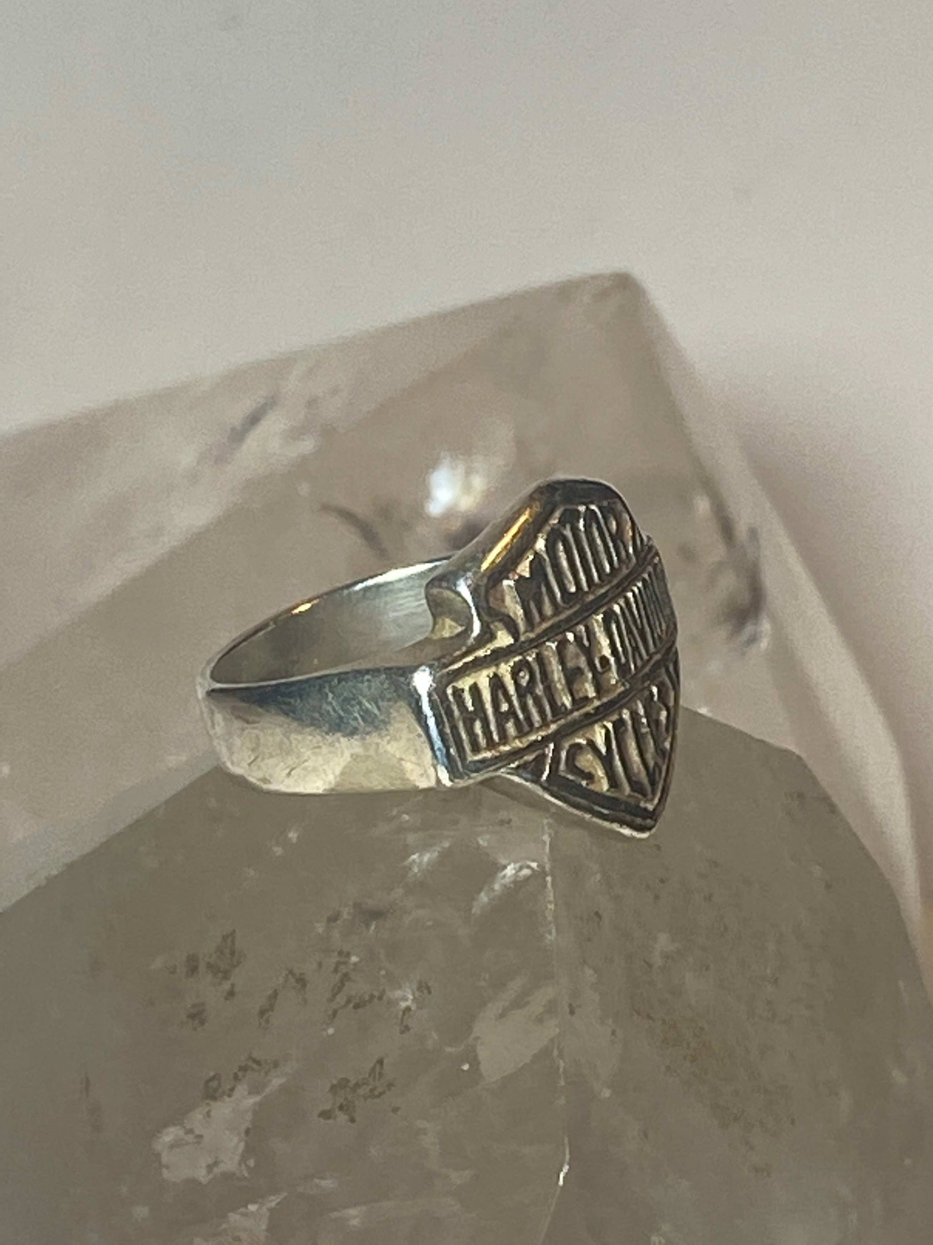 Amazing Harley Davidson Ring, Unique Ring, Harley Ring, Harley Davidson, Biker  Ring, Motorcycle Ring, Statement Ring, Biker Jewelry, Harley Jewelry |  Katre Silver Jewelry Store